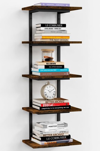 Libreria parete marrone - da,