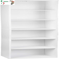 Libreria Verticale a 6 Cubi