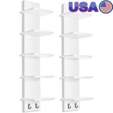 Scaffale a muro 5 livelli con