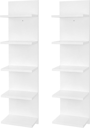 Scaffale parete livelli - parete, 5